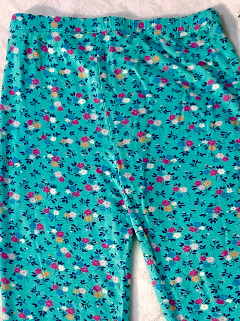 Posh Peanut Floral Bamboo Joggers | Wooden Button Ankles | Size 7Y | EUC - Picture 7 of 15